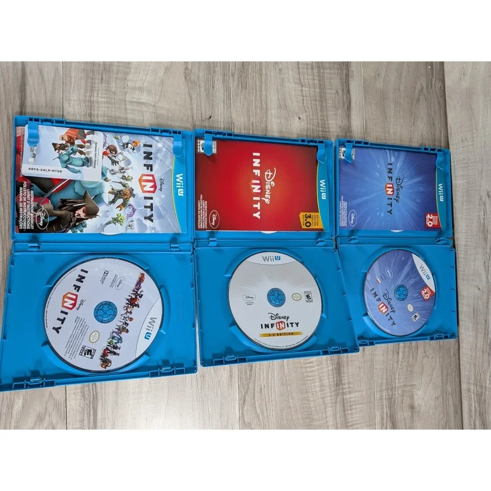 Disney Infinity Game Only For Wii Lot Of 3 Video Games